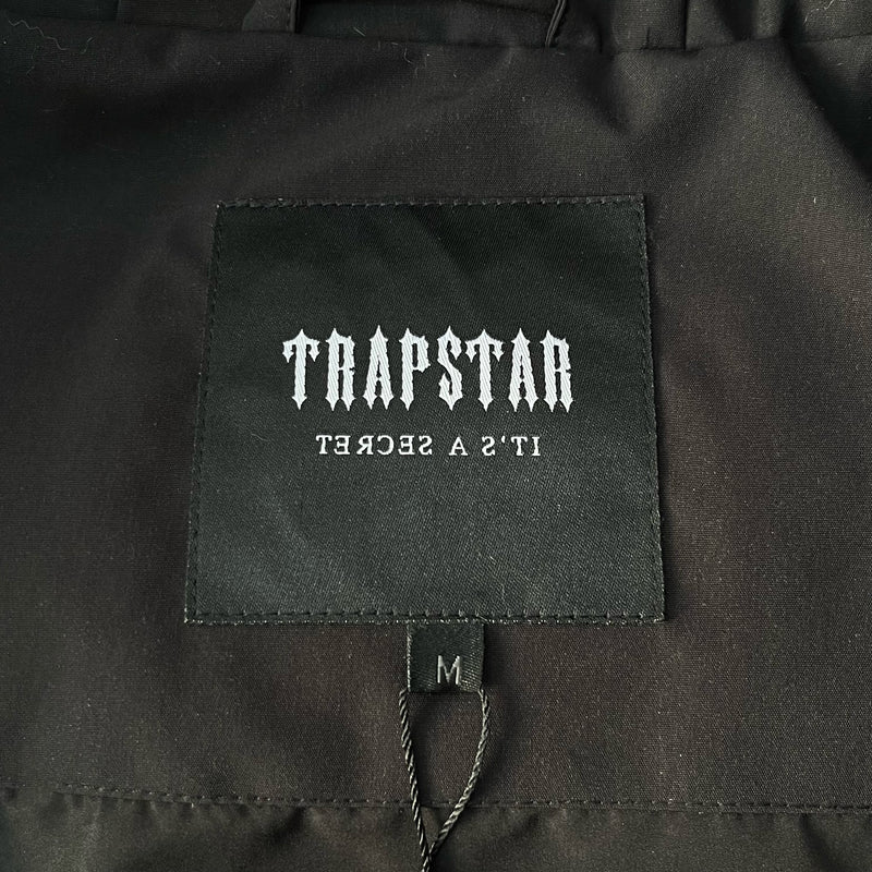 Latest Trapstar Hyperdrive Technical Puffer Black Reflective Jacket