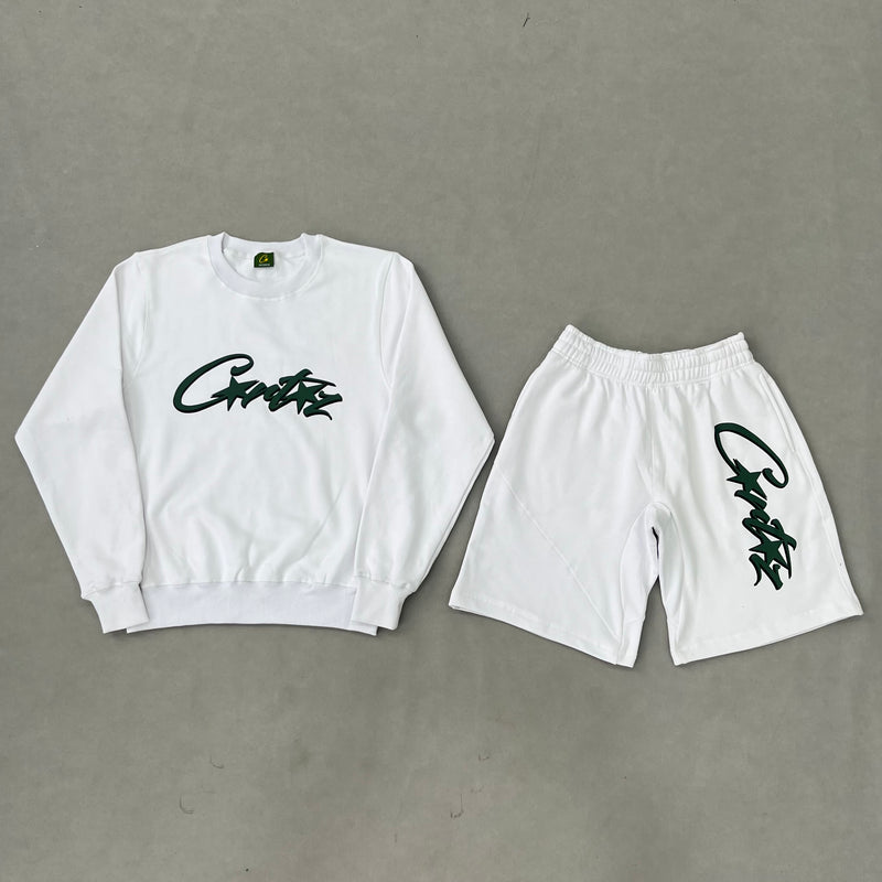 Corteiz Allstarz White Tracksuit