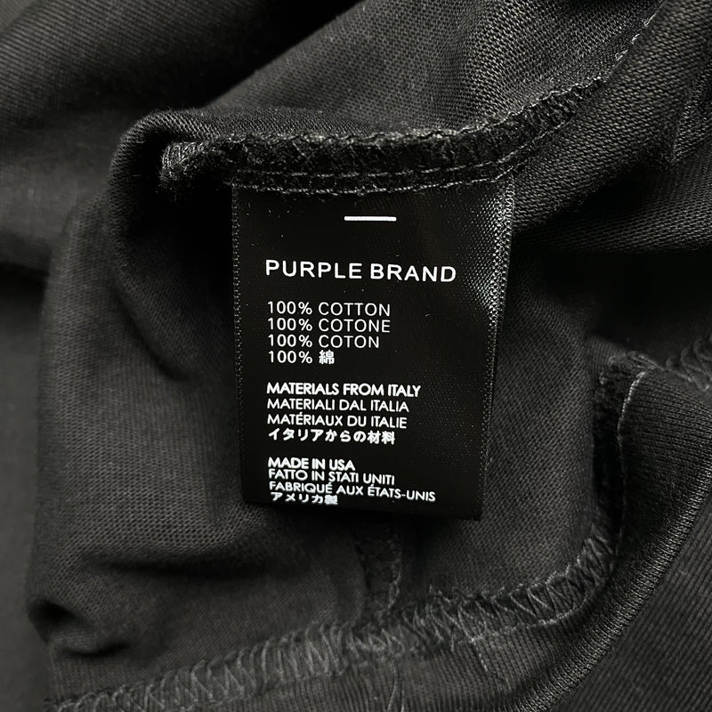 Purple Brand T-Shirt Black/White