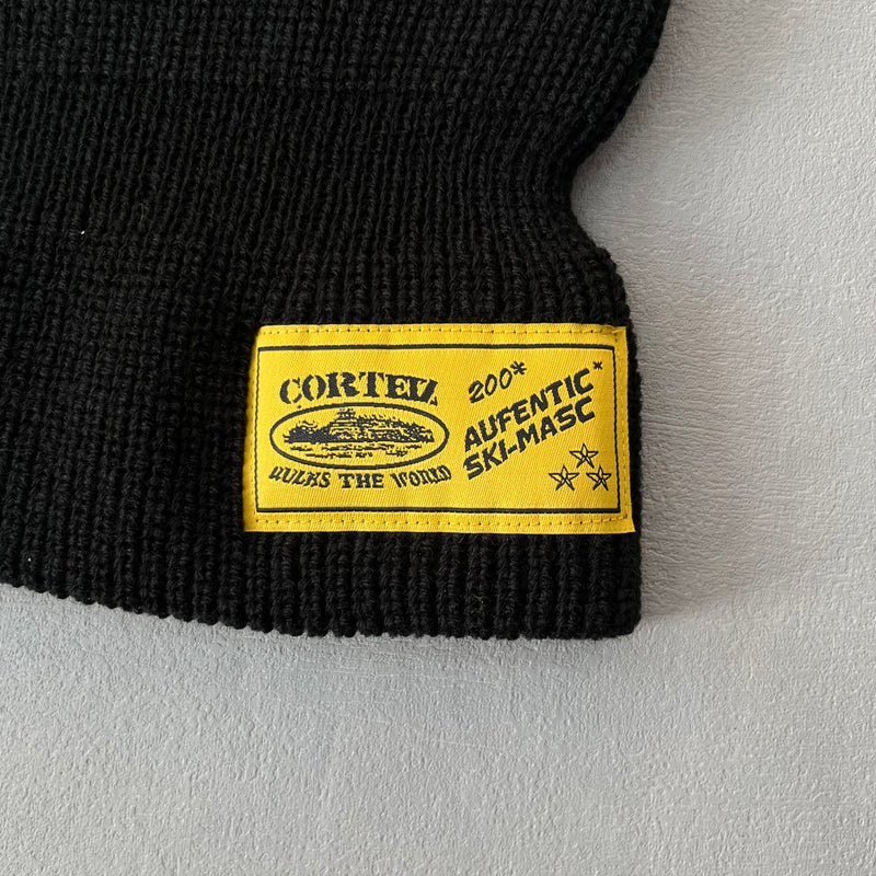 Corteiz 5Starz Balaclava Ski Mask Yellow