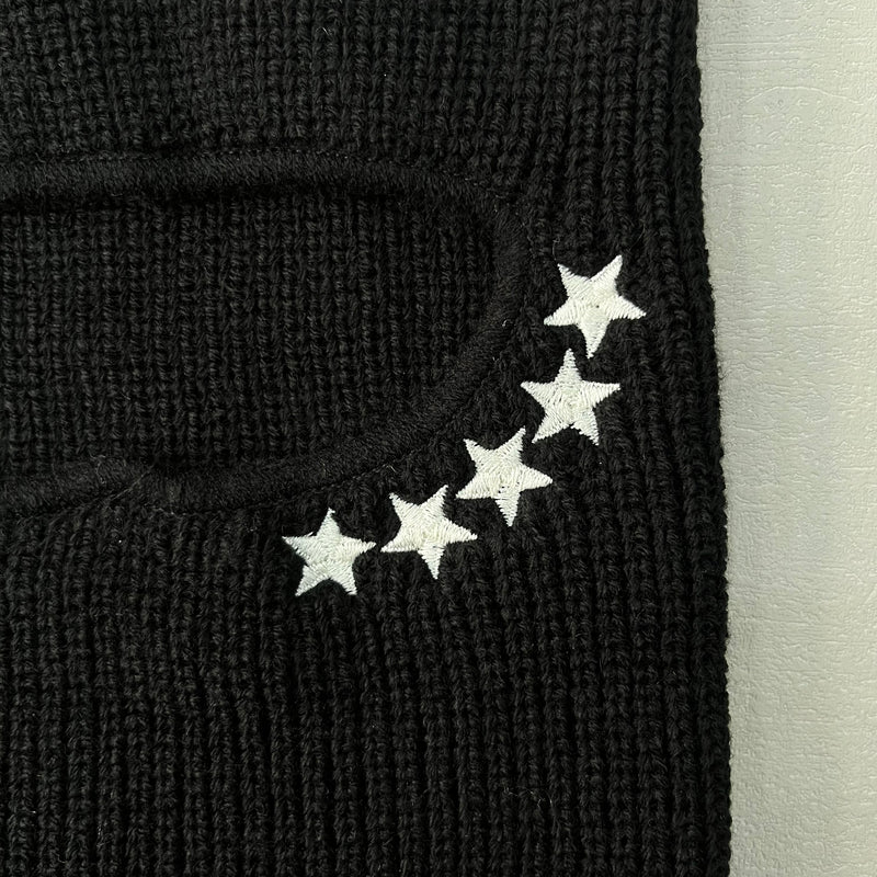 Corteiz 5Starz Balaclava Ski Mask Black