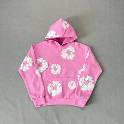 Denim Tears Pink Hoodie