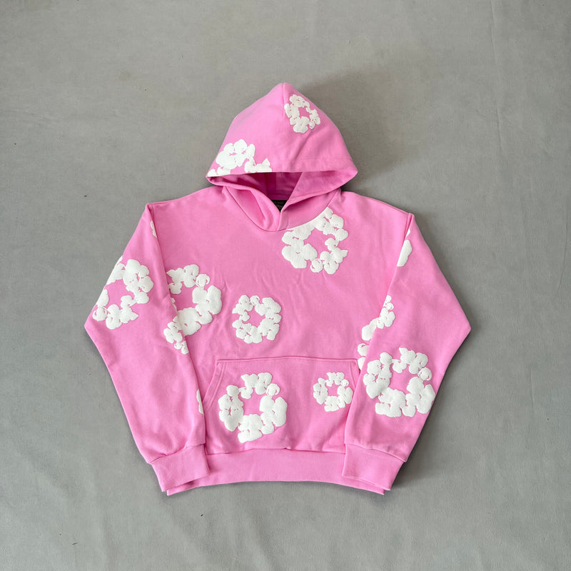 Denim Tears Pink Hoodie