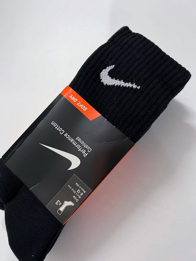 Nike Paris Towel Bottom Socks 3x Pack