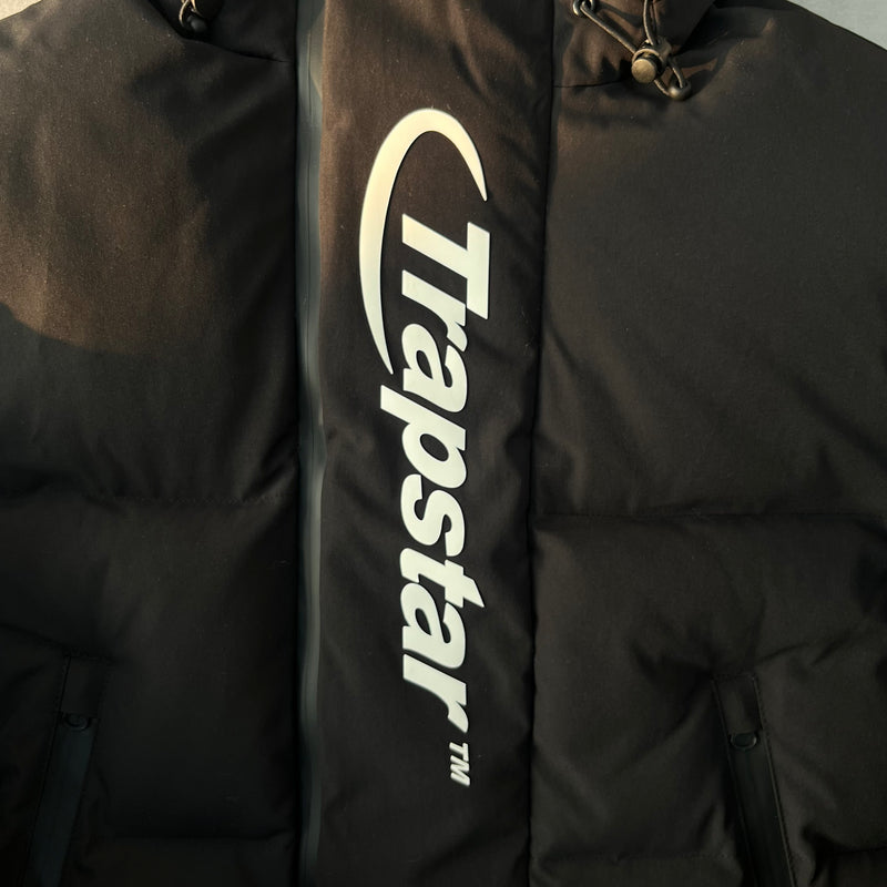 Latest Trapstar Hyperdrive Technical Puffer Black Reflective Jacket