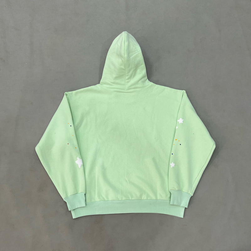 SP5DER Mint Hoodie – Fresh Designer Streetwear