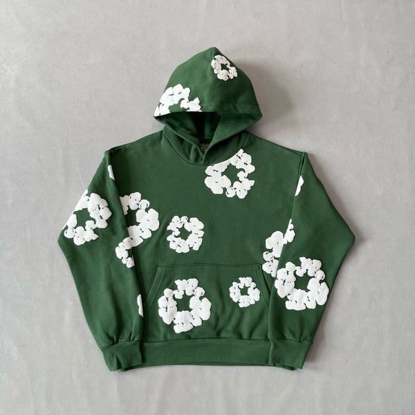 Denim Tears Green Hoodie