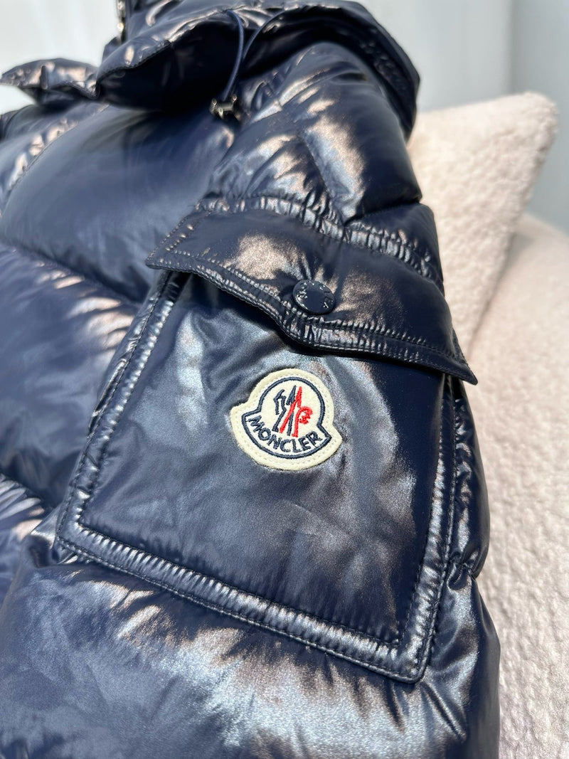 Moncler Maya Hooded Short Down Jacket