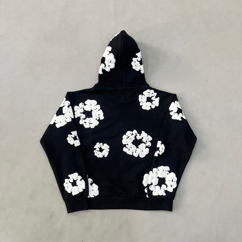 Denim Tears Hoodie Black & White