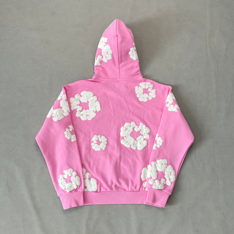 Denim Tears Pink Hoodie