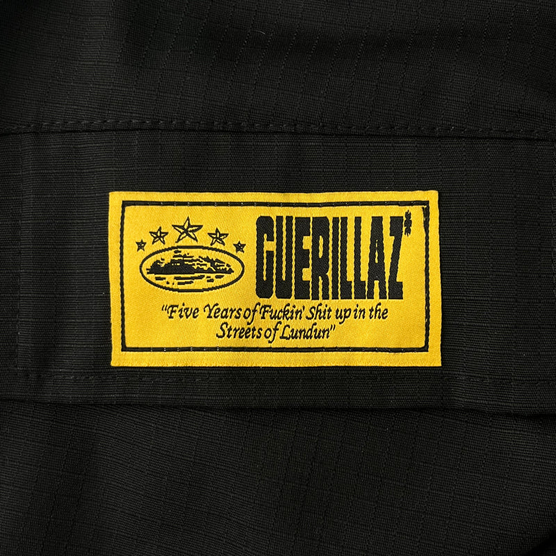 Corteiz 5 Starz Special Edition Black Guerillaz Cargo Pant