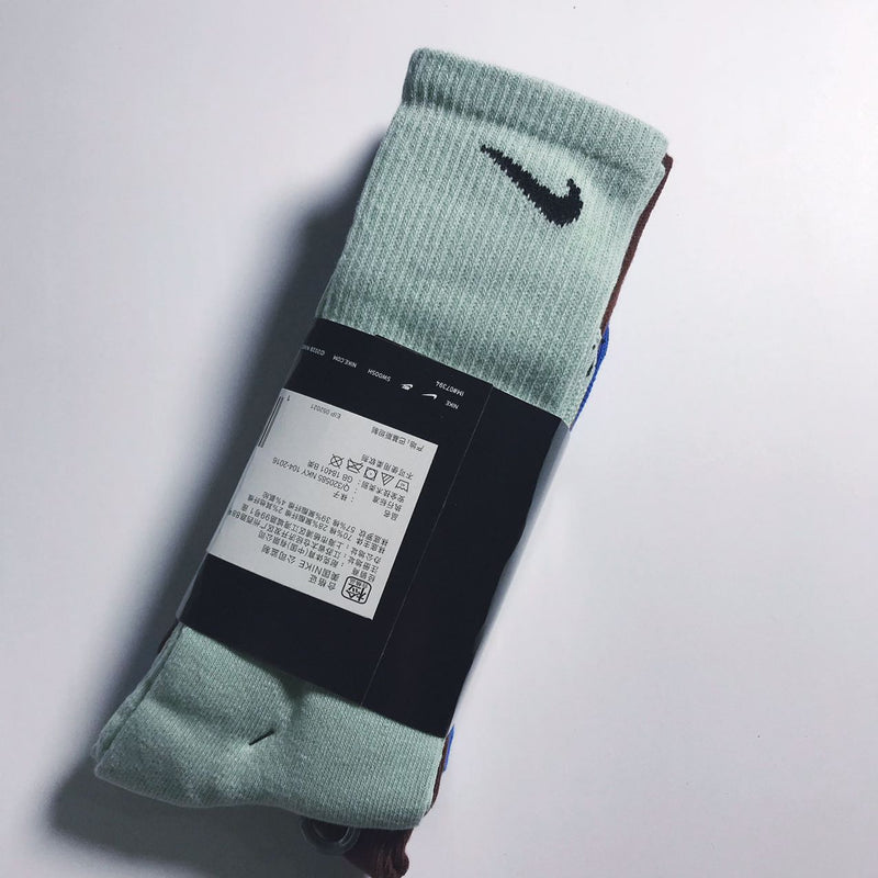 Nike Colorful 3 Pack Paris Towel Socks