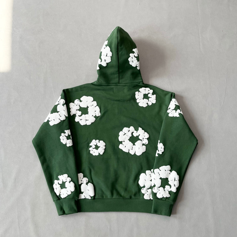 Denim Tears Green Hoodie