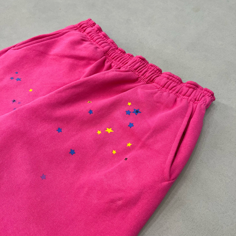 SP5DER P*NK Pants – Designer Streetwear with Bold Graphic Design