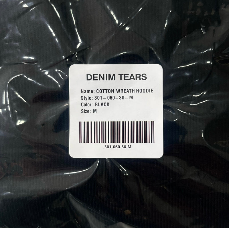 Denim Tears Hoodie Black & White