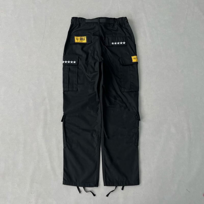 Corteiz 5 Starz Special Edition Black Guerillaz Cargo Pant