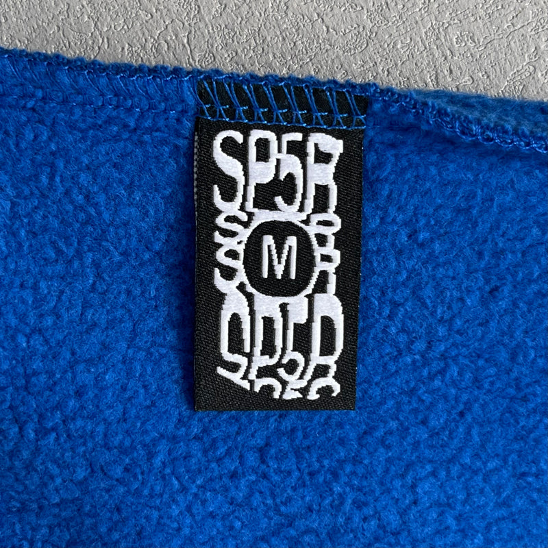 SP5DER Blue Hoodie – Bold Designer Streetwear