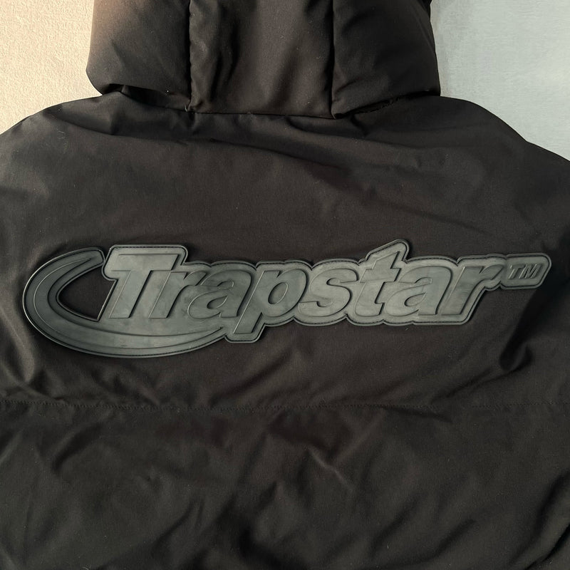 Latest Trapstar Hyperdrive Technical Puffer Black Reflective Jacket