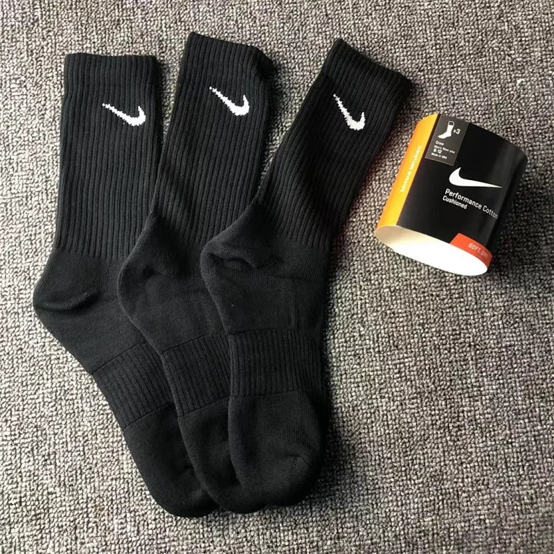 Nike Paris Towel Bottom Socks 3x Pack