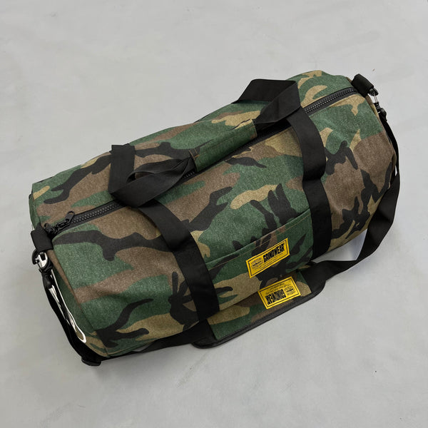 Corteiz Military Green Alcatraz Grindwear Duffle Bag