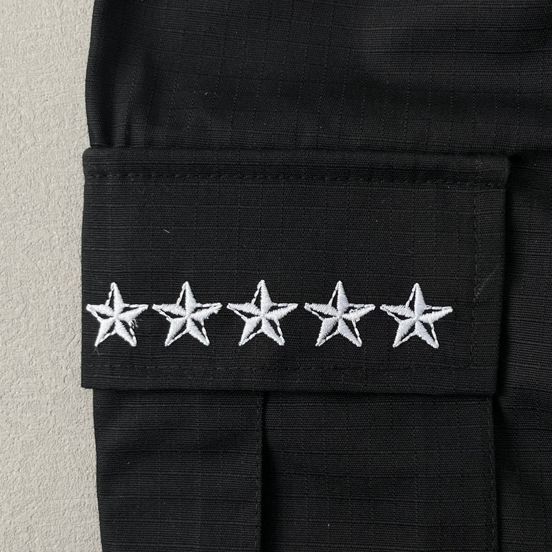 Corteiz 5 Starz Special Edition Black Guerillaz Cargo Pant