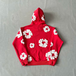 Denim Tears Red Hoodie