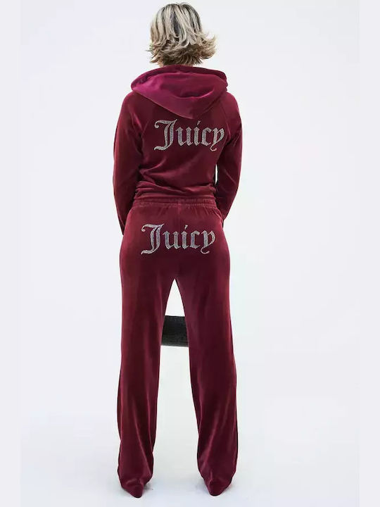 Juicy Couture Red Hoodie