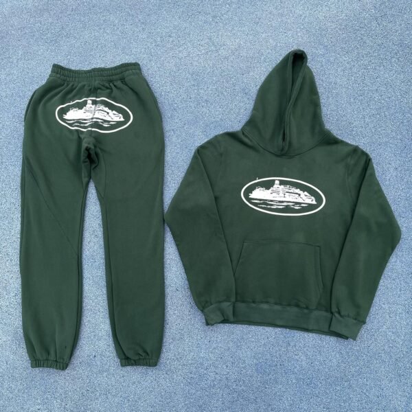 Green Alcatraz Corteiz Tracksuit