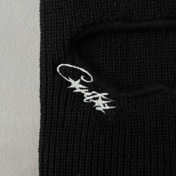 Corteiz 5Starz Balaclava Ski Mask Black - Image 3