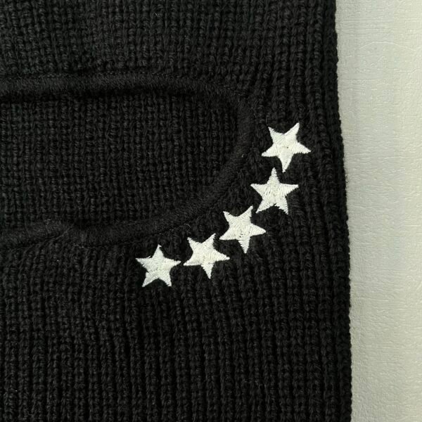 Corteiz 5Starz Balaclava Ski Mask Black - Image 4