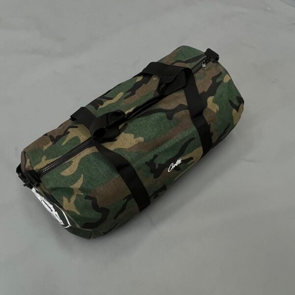 Corteiz Military Green Alcatraz Grindwear Duffle Bag - Image 5