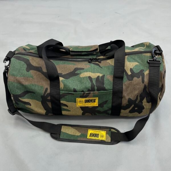 Corteiz Military Green Alcatraz Grindwear Duffle Bag