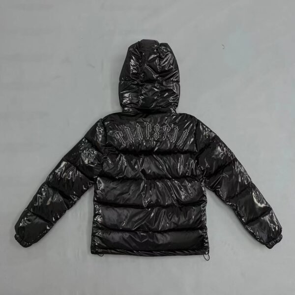 Trapstar Irongate Jacket – Shiny Black - Image 3