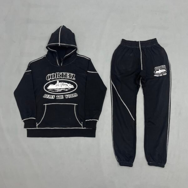 Corteiz Black Tracksuit